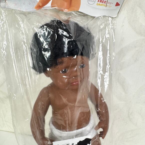 Miniland Multicultural Doll African American Boy 15 Inches Anatomically Correct - Picture 5 of 7